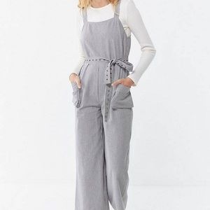 Urban Outfitters Miranda railroad striped jumpsuit